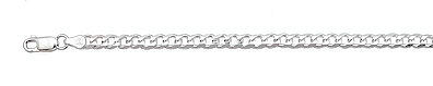 50cm Silver Curb Chain - Click Image to Close